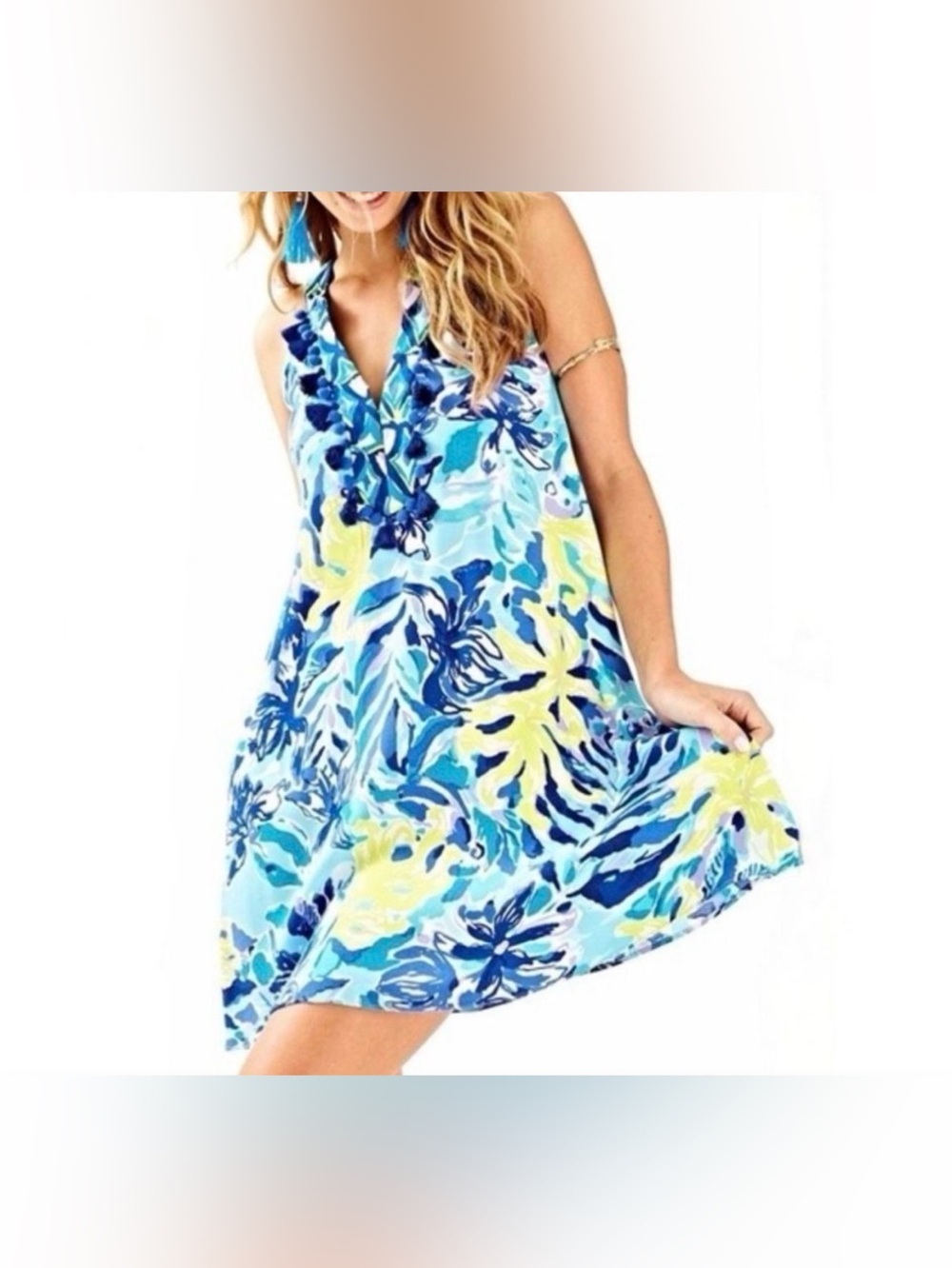Lilly Pulitzer Achelle Dress Indigo Sleeveless dress size XS